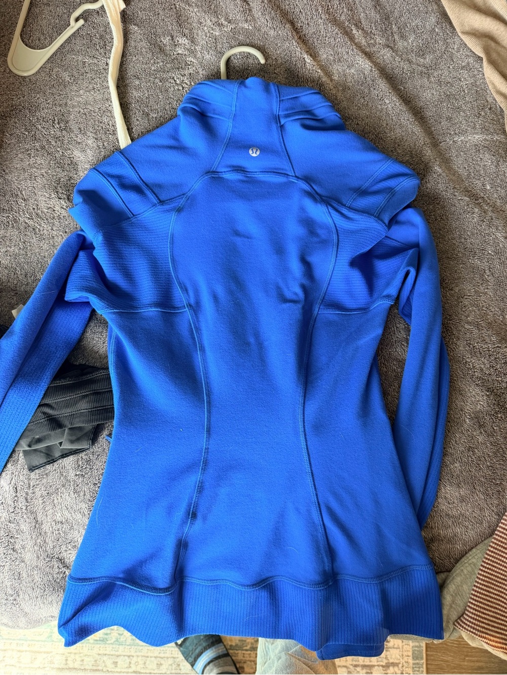 lululemon athletica Royal Blue Hooded Full-Zip Jacket